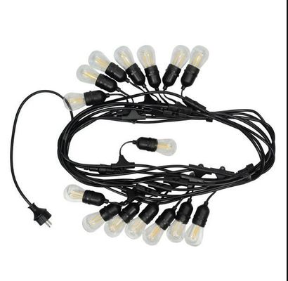 制御器 含有 48 フィート 防水 屋外 LED ストリングライト
