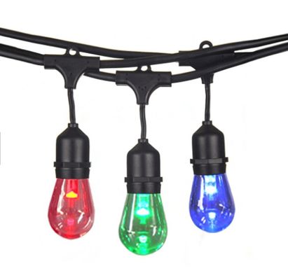 クリスマスコッパー多色LED RGB Xmasゴムストリング フェアリーライト