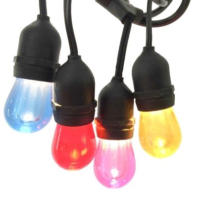 クリスマスコッパー多色LED RGB Xmasゴムストリング フェアリーライト
