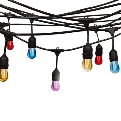 クリスマスコッパー多色LED RGB Xmasゴムストリング フェアリーライト