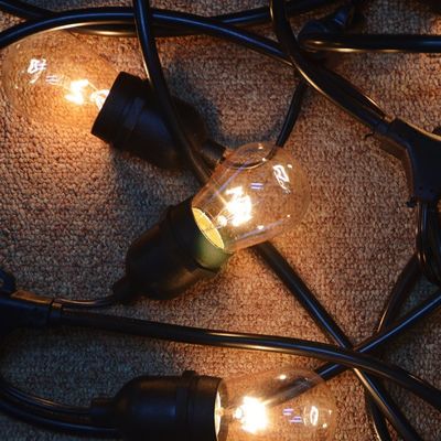 太陽電池ロープライト 屋外 LED ベルト ストリング B22 E27 IP65 カスタマイズされたサイズ