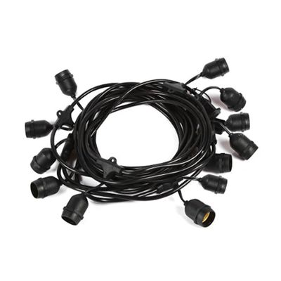 防水E27 LED電球ストリングライト 2Wホルダー 12V 24V 110V