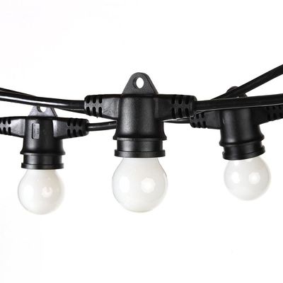 クリスマススタイル 48ft S14 LED エジソン電球 ストリングライト 室内外用
