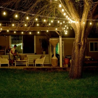 オーダーメイド カラーサイズ LED ストリングライト 屋外フェストン 庭園の飾り付け