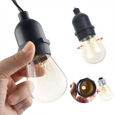 120lm カラー LED ハンキングライト 防水 ランプ付き ストリング