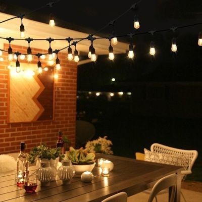 PVC 10M 10 ランプ 屋外 防水 ライト ストリング テント または patio のための