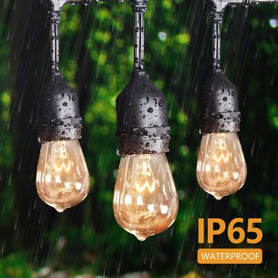 ヴィンテージ エジソン S14 LED 電球 屋外商用ストリングライト