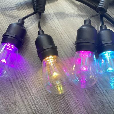 独特のデザイン ライト LED クリスマスライト ストリング 屋外用 50000 H 作業寿命