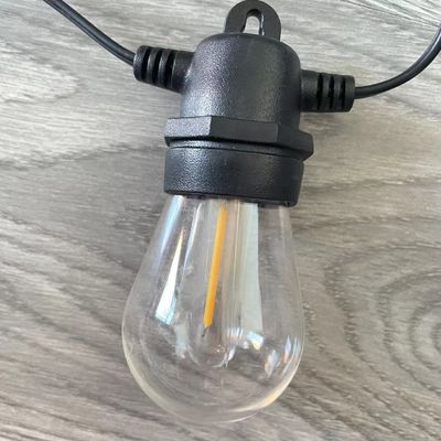 屋外ストリングライト 木灯 E26 LED ツインクルライト 家庭装飾 オーダーメイド