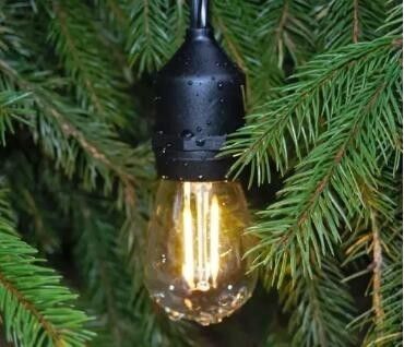 オーダーメイド カラー ユニークなデザイン LED クリスマスライト ストリング 屋外装飾用